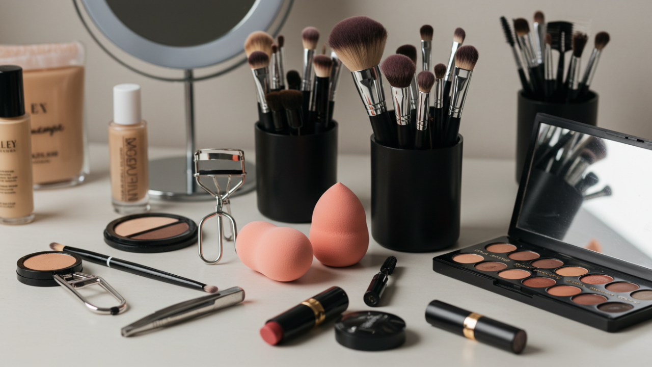 Top beauty tools for professional makeup application